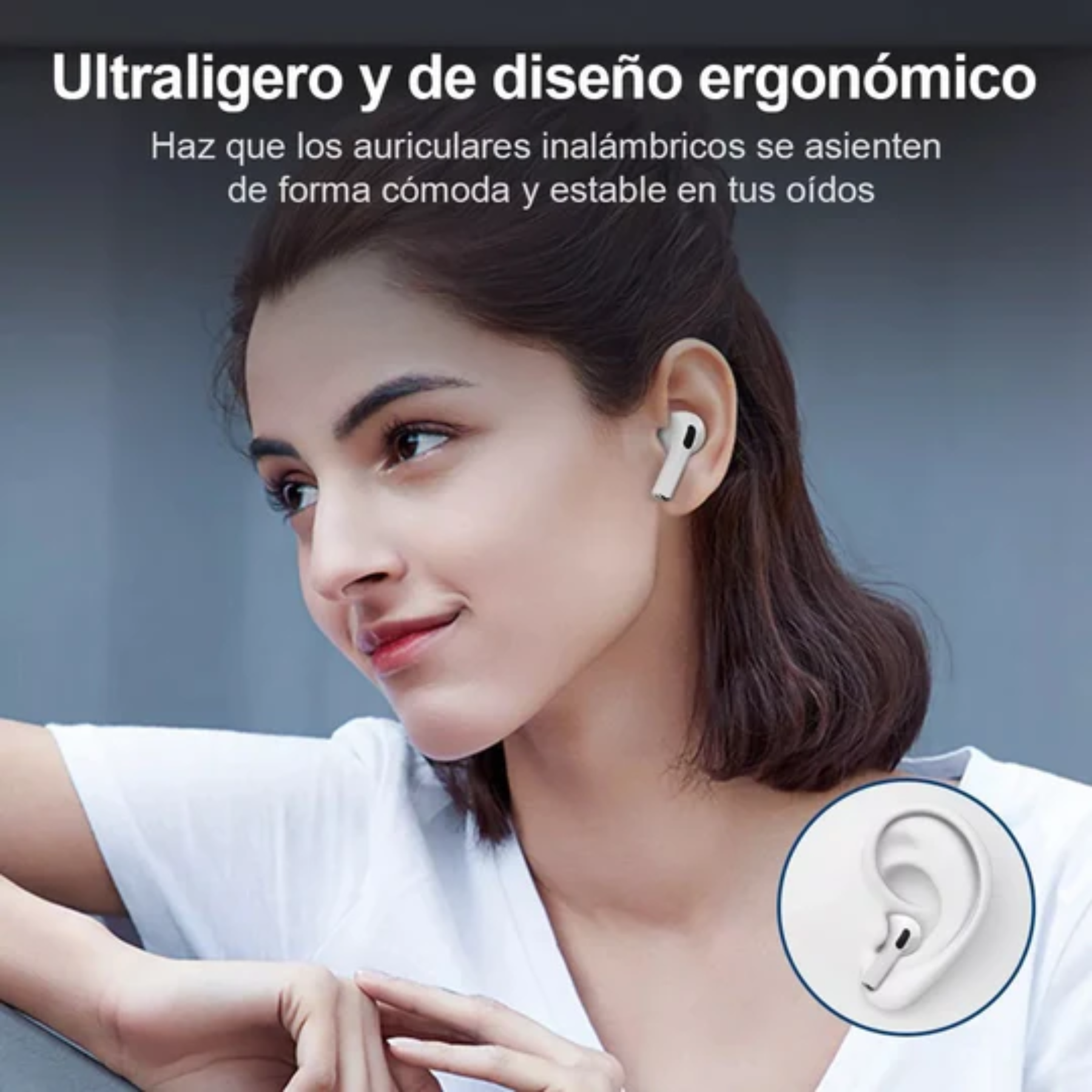 Audifonos Pro Bluetooth Pantalla Táctil